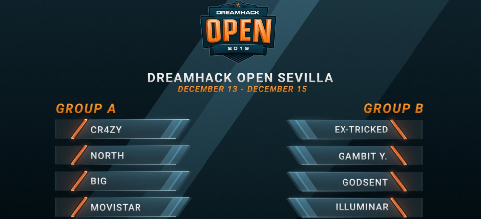 Screenshot    Groups amp schedule for DreamHack Open Sevilla  presented