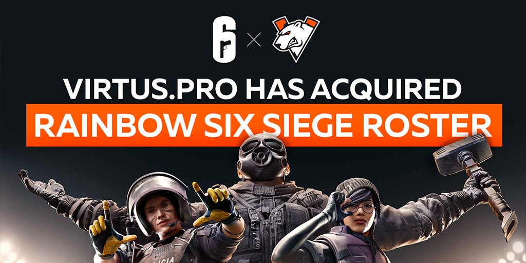 Forrest R6 Pro Virtus Pro Enter Rainbow Six Siege with forZe esports Roster!